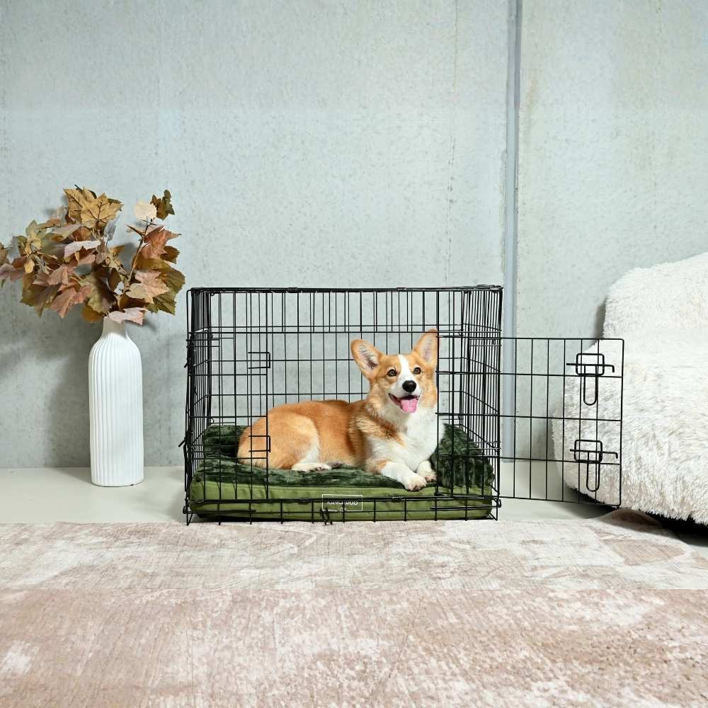 Dune Plush Cover For Crate Mat