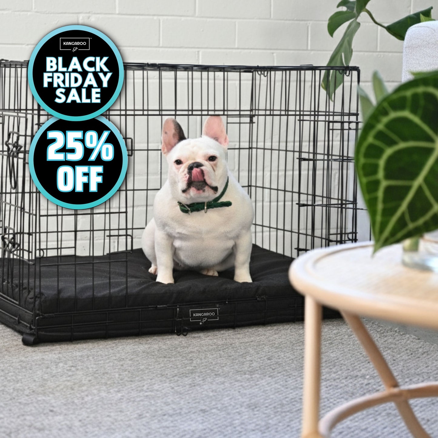 Kangaroo Dog Crate Mat