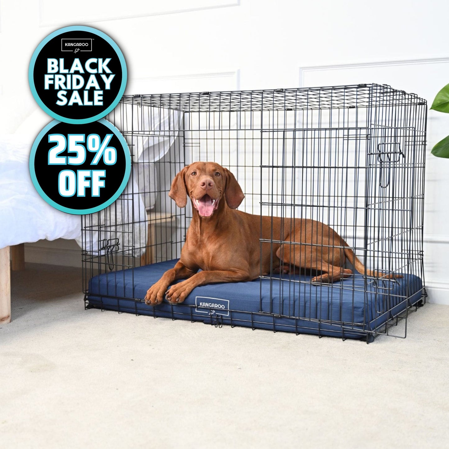 Kangaroo Dog Crate Mat