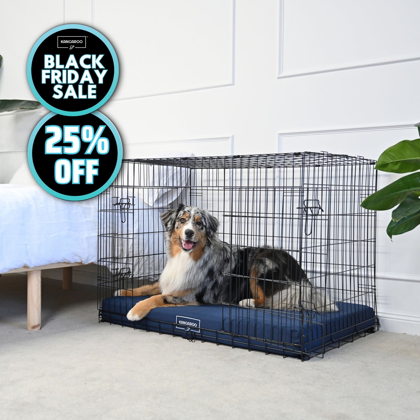 Kangaroo Dog Crate Mat