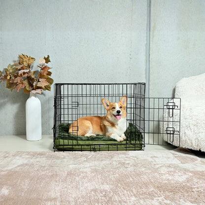 Dune Plush Cover For Crate Mat