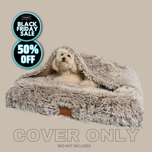 Kangaroo Pouch Hooded Dog Bed Cover