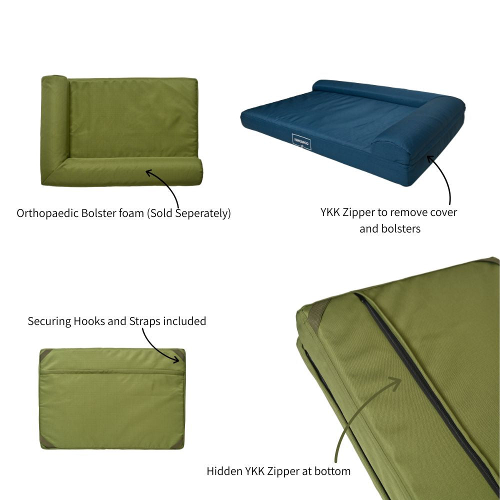 Pillow Edge Crate Mat Cover