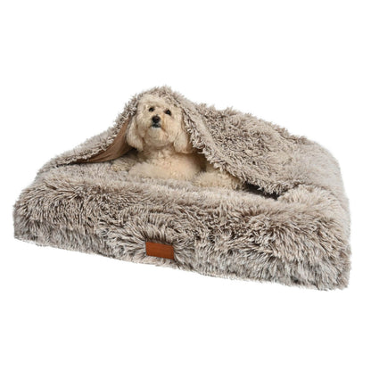 Kangaroo Pouch Hooded Dog Bed Cover